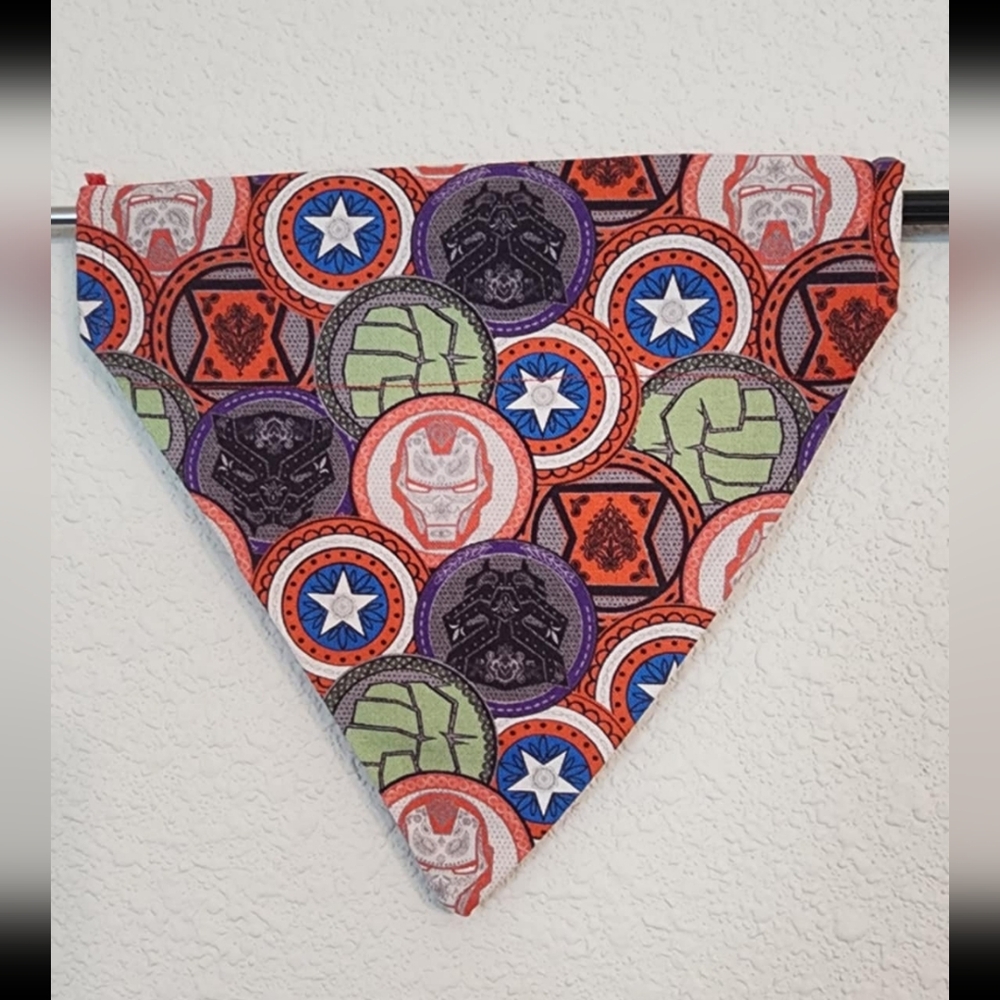 SMALL Marvel Avengers Dog Bandana